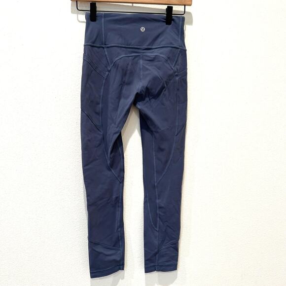Lululemon All The Right Places Crop II Legging *23" Cadet Blue size 4 - Picture 4 of 8